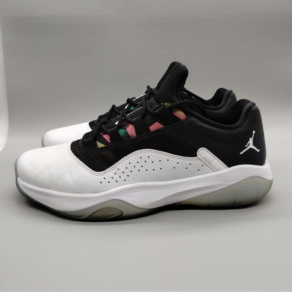 Nike Air Jordan 11 CMFT 'Miami‎ Heat' Athletic Sneakers Mens Size 8 White Black